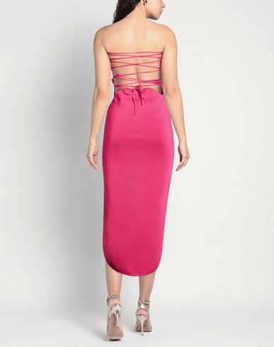 Woman Maxi dress Fuchsia Size XS/S Recycled viscose