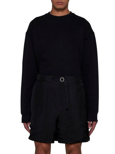 Jil Sander Elasticated Waistband Buckle Shorts