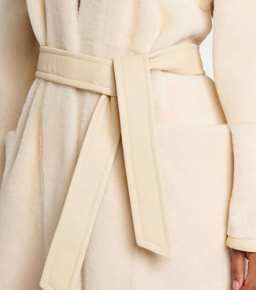 Glassa shearling coat