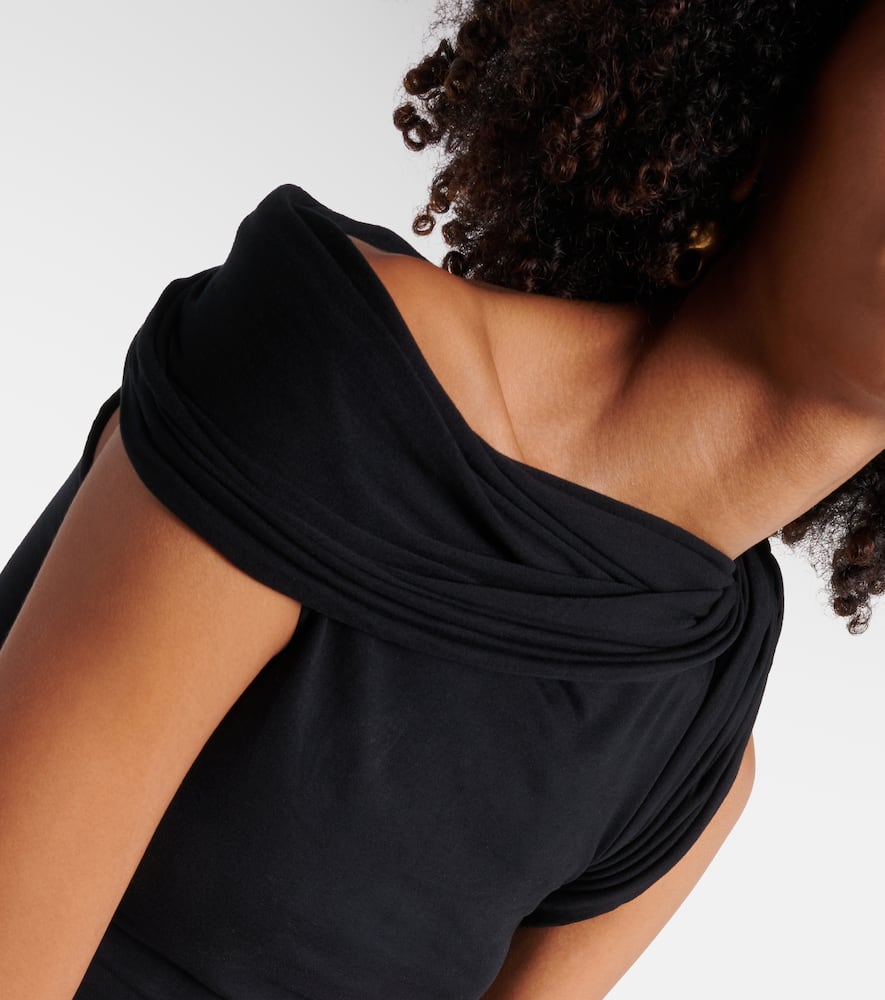 Sienna jersey crop top