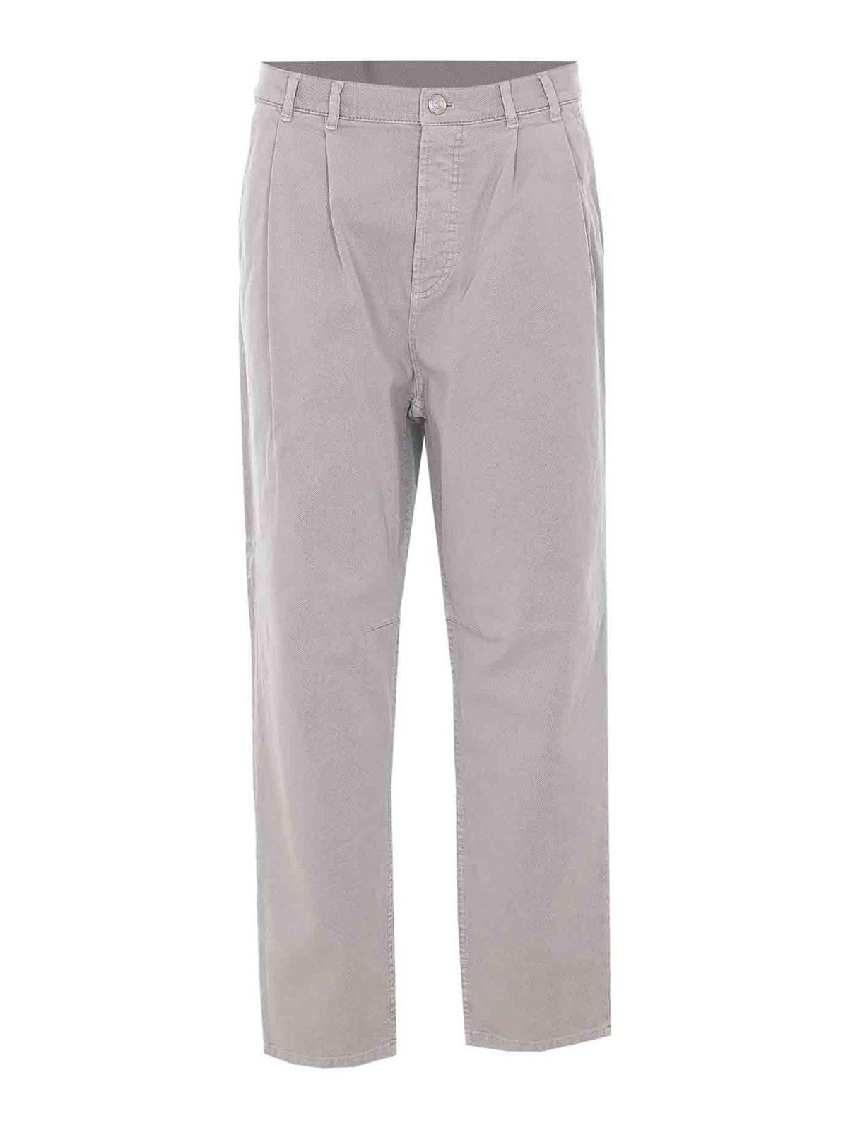 Stretch Canvas Trousers