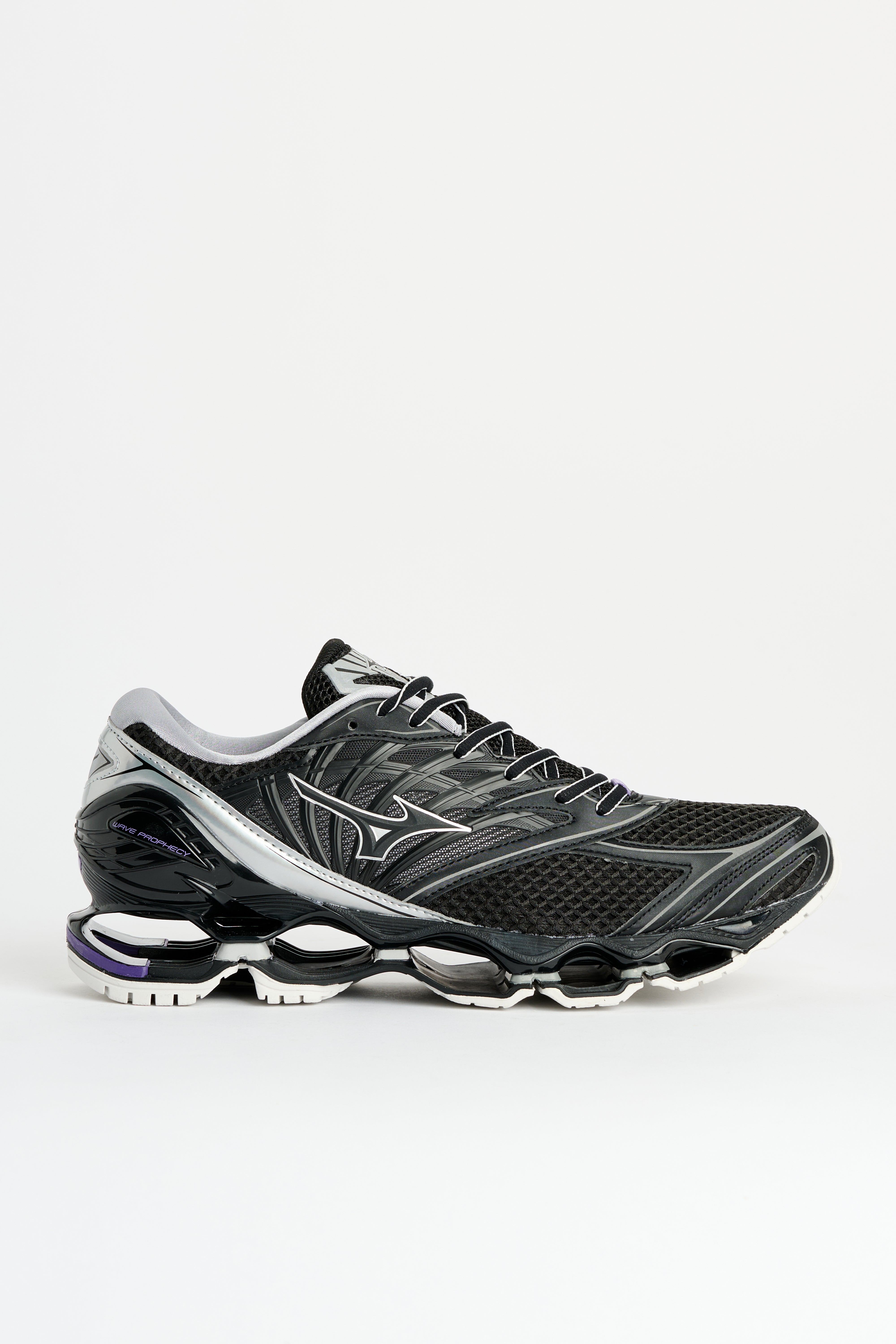 Mizuno Wave Prophecy LS Black / Silver - Sneaker