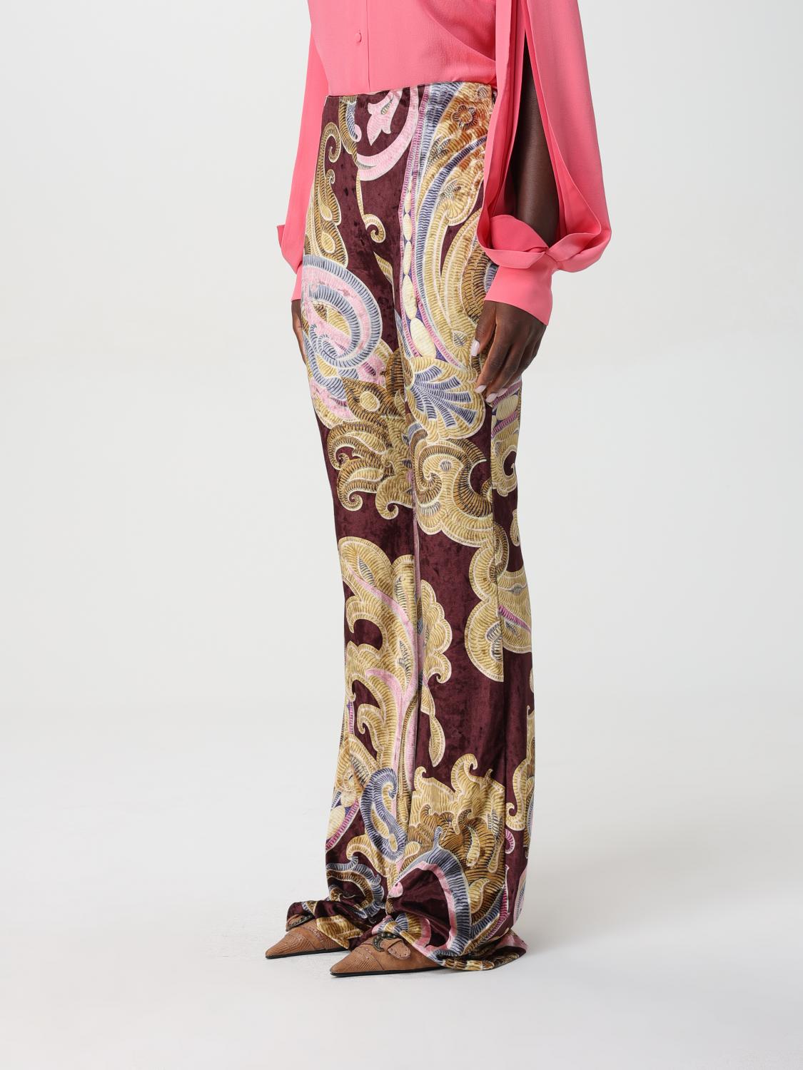 Printed trousers - Red