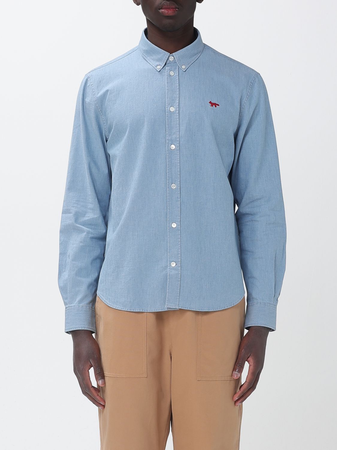 Shirt MAISON KITSUNÉ Men color Blue