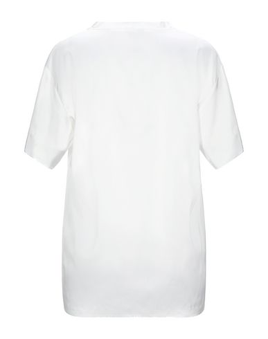 Woman Top Ivory Size 4 Rayon, Elastane