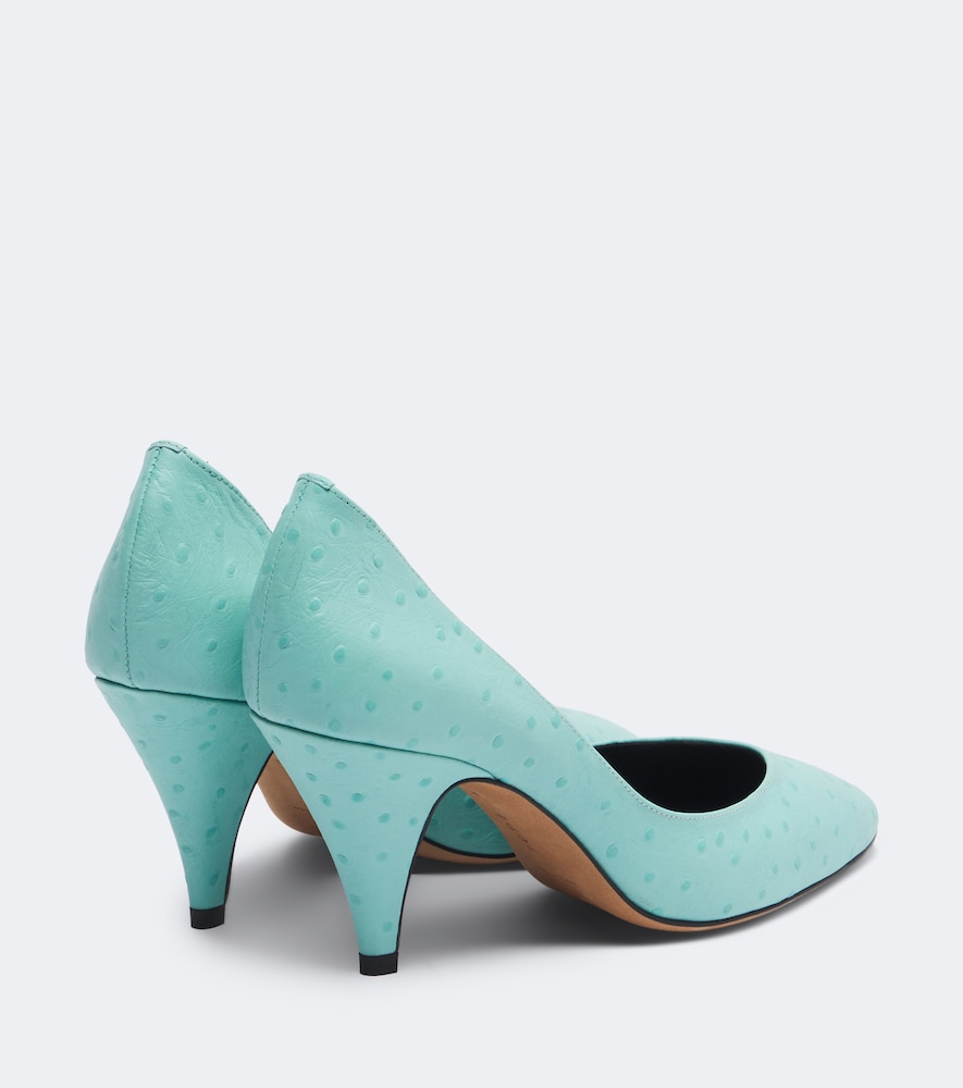 Haze leather pumps