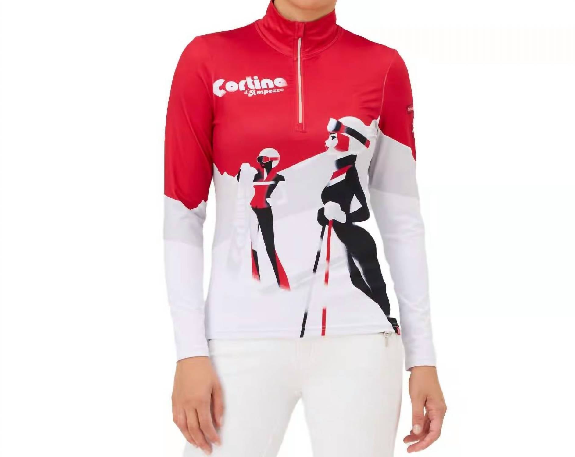 Back Country Top In Racing Red