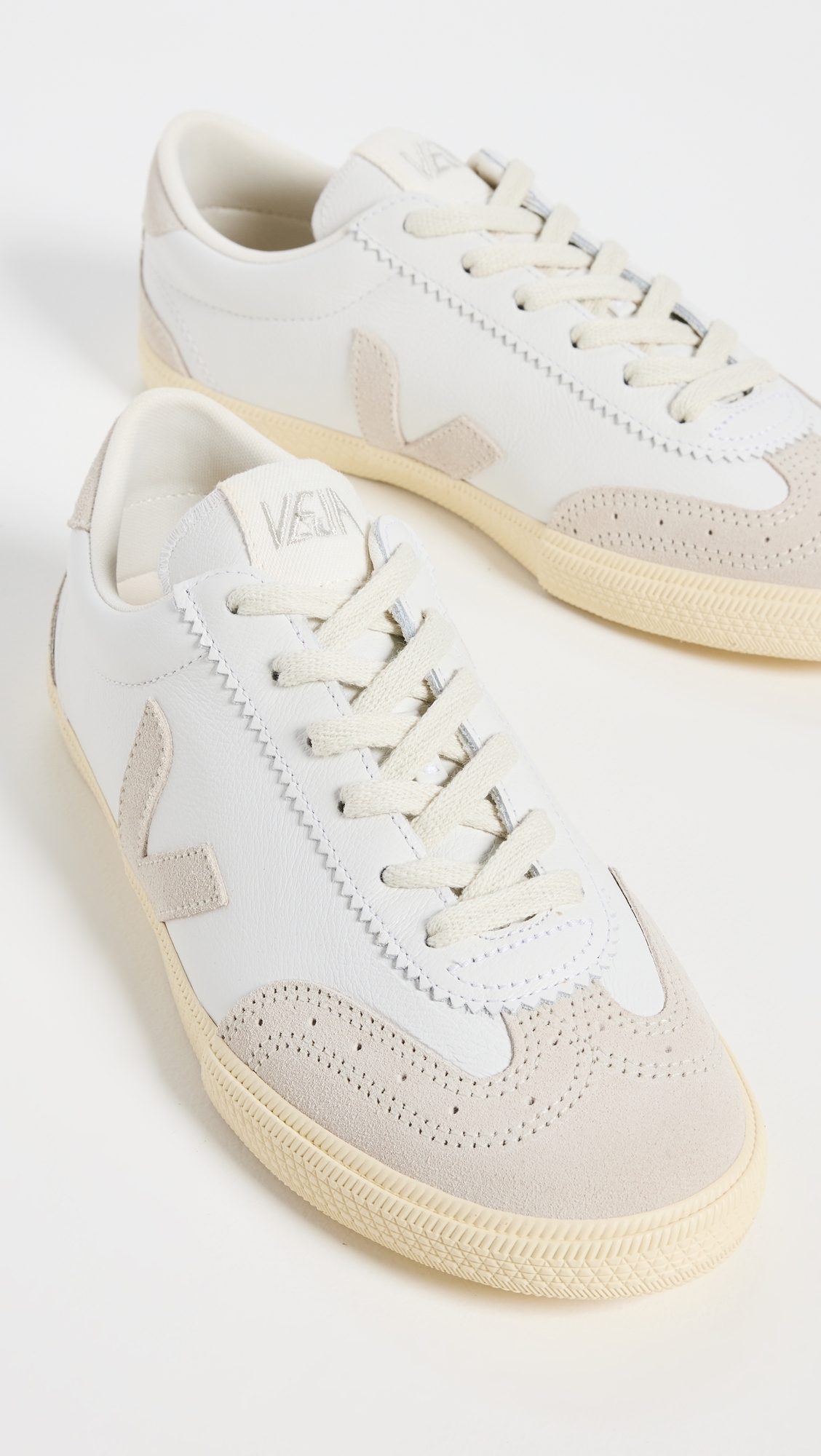 Volley Sneakers White/Natural