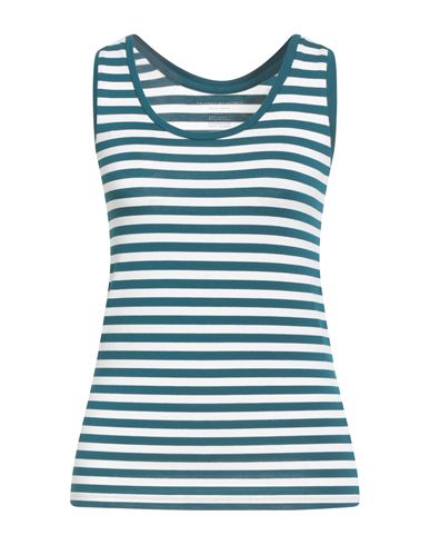 Woman Tank top Deep teal Size 1 Viscose, Elastane