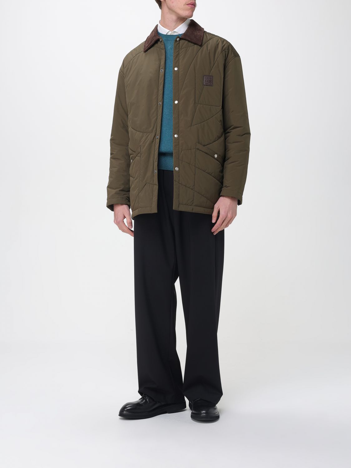 Jacket Men color Green