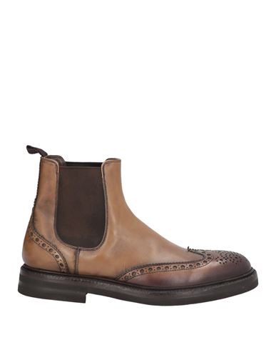 Man Ankle boots Light brown Size 8 Leather