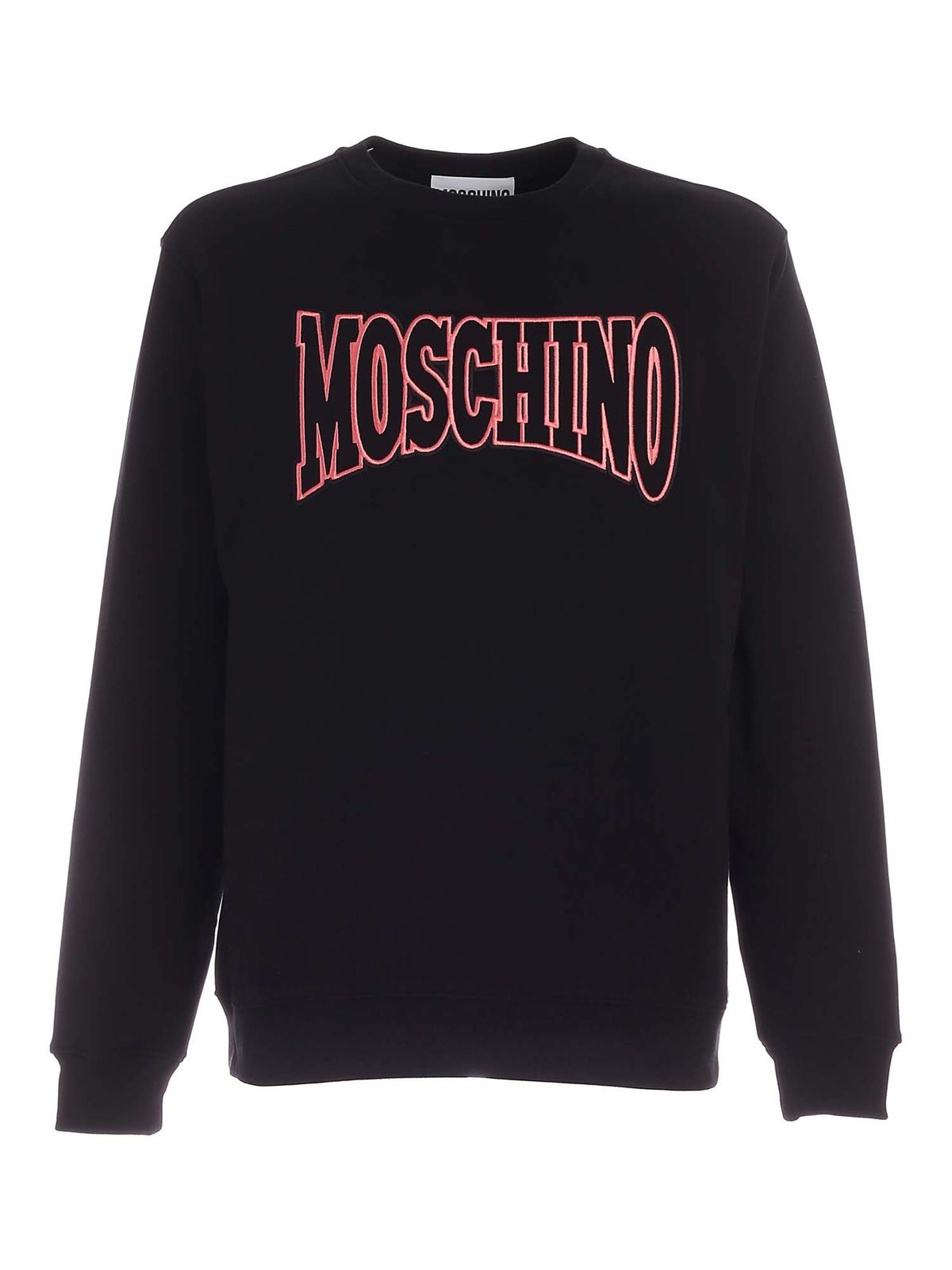 Maxi lettering logo sweatshirt in black