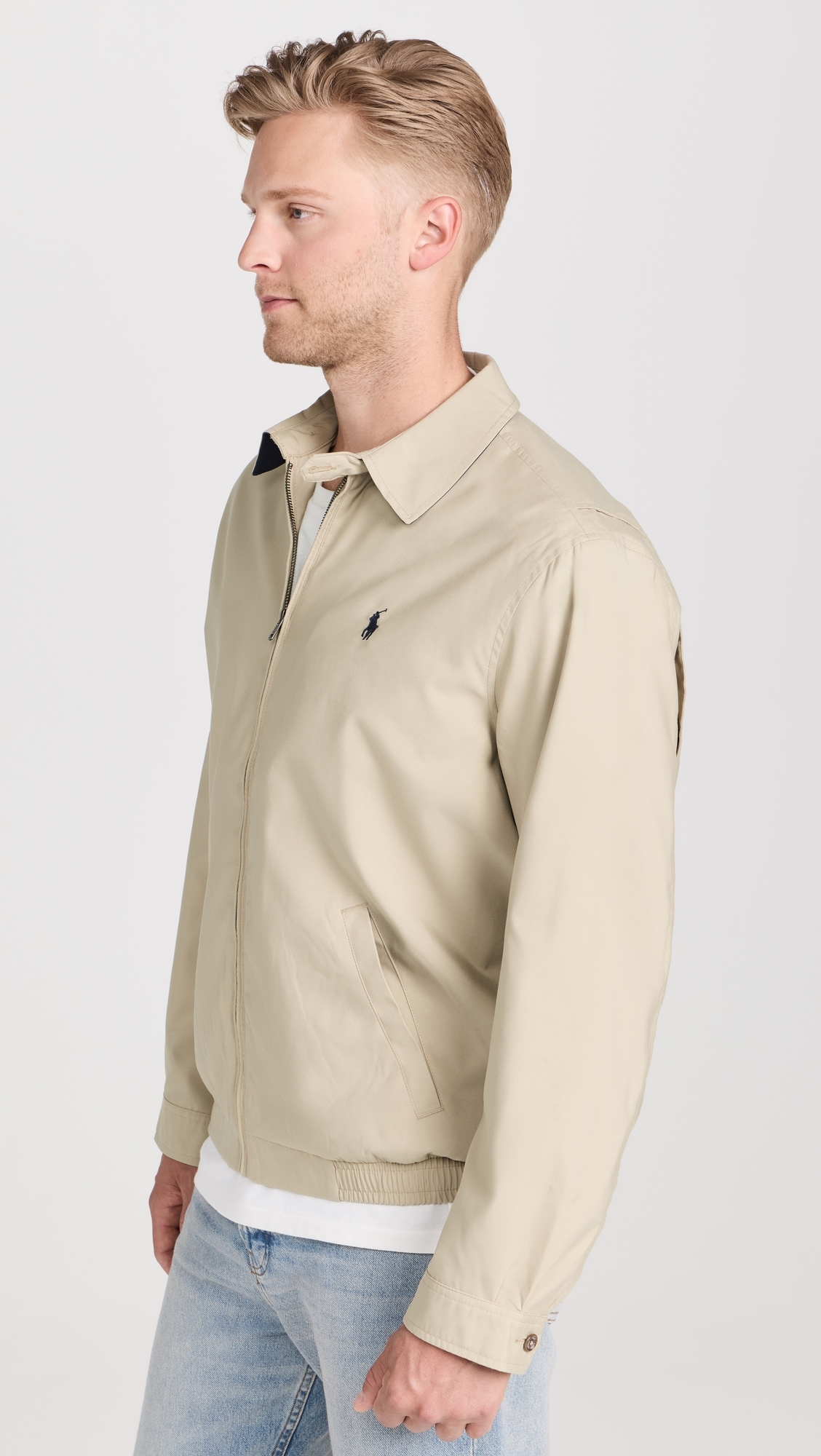 Bi-Swing Windbreaker Jacket Khaki Uniform