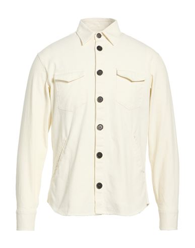 Man Jacket Ivory Size XXL Cotton