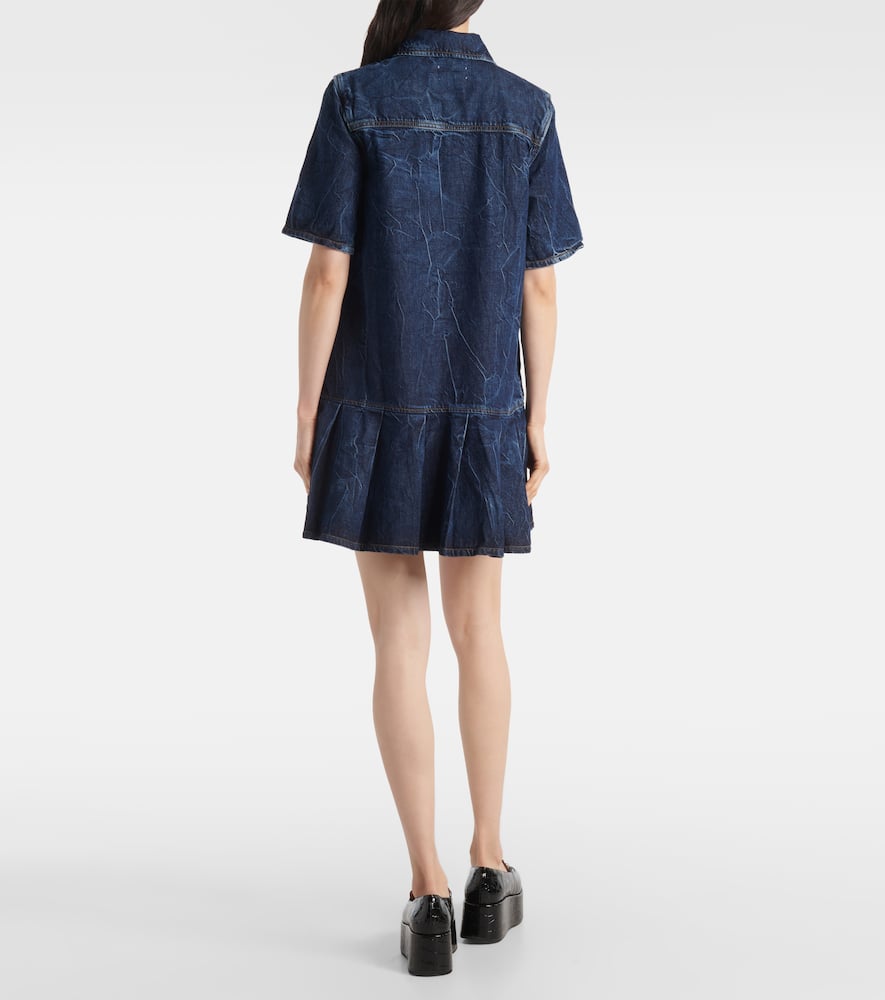 Denim minidress