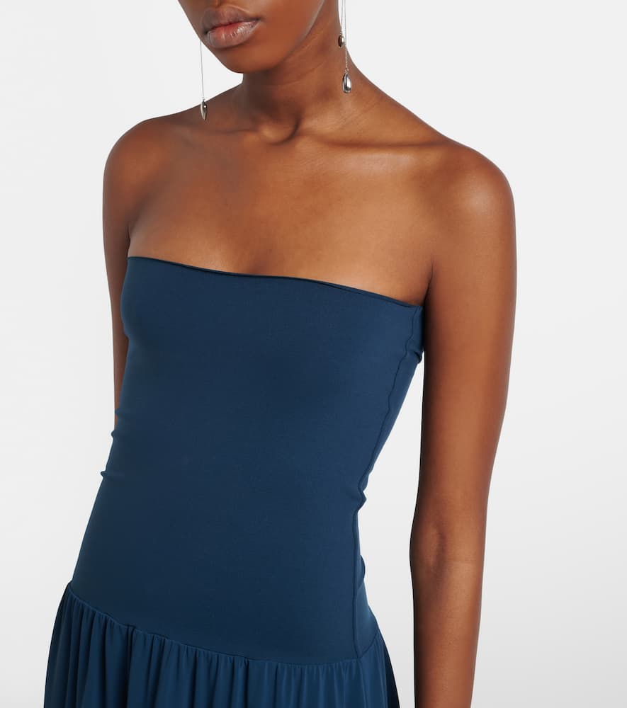 Oda crêpe jersey maxi dress