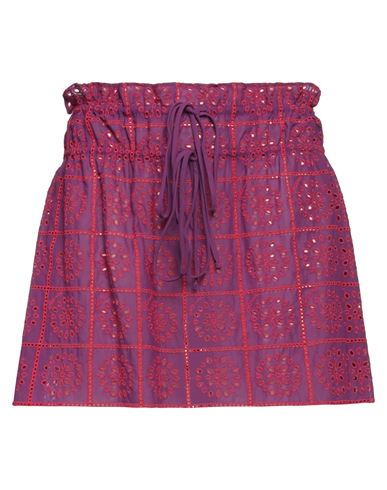 Woman Mini skirt Mauve