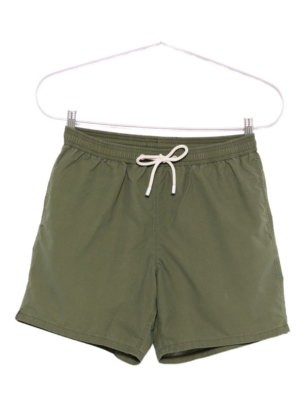 Logo-patch swim shorts - Grey