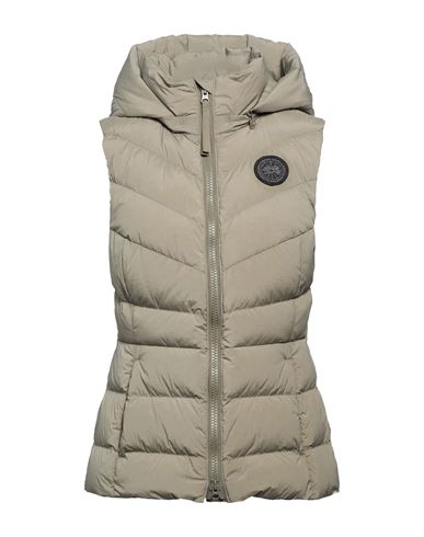 Woman Puffer Sage green Size M Polyamide, Elastane