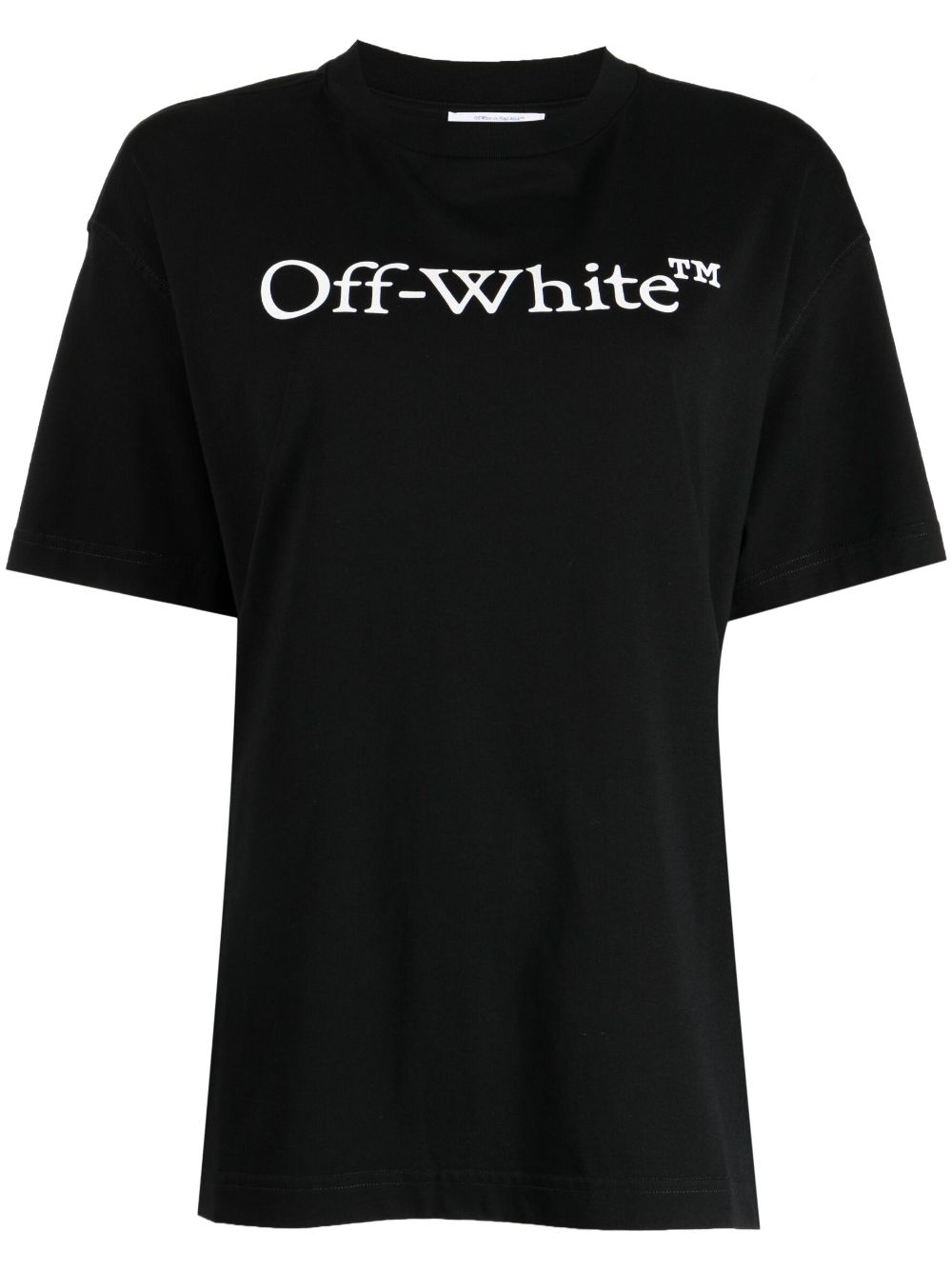 Logo-print short-sleeve T-shirt - Black