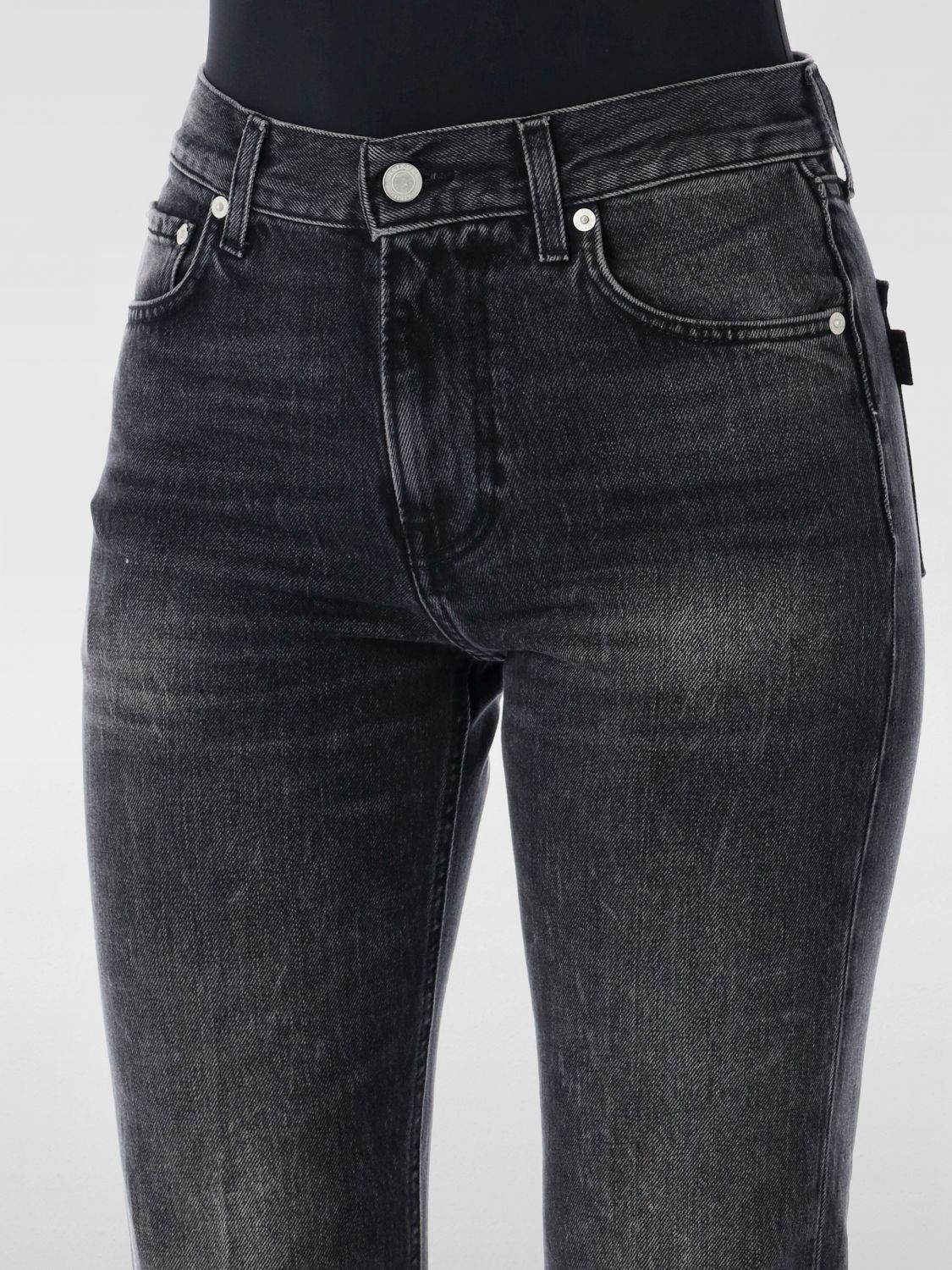Jeans Woman color Black