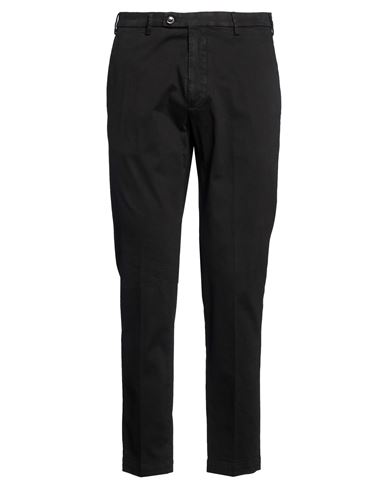 1+ More Size Man Pants Black Size 35 Cotton, Elastane