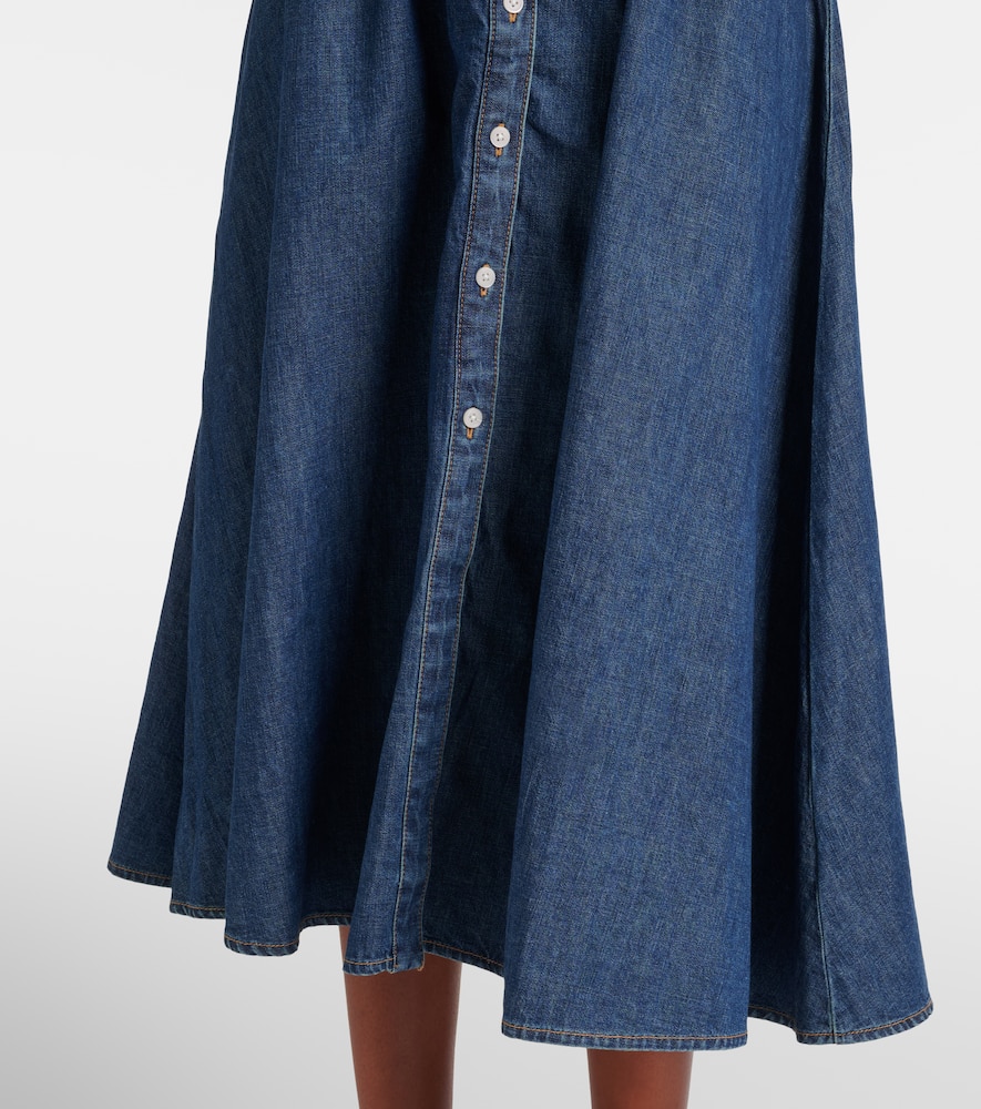 Arcadia denim shirt dress