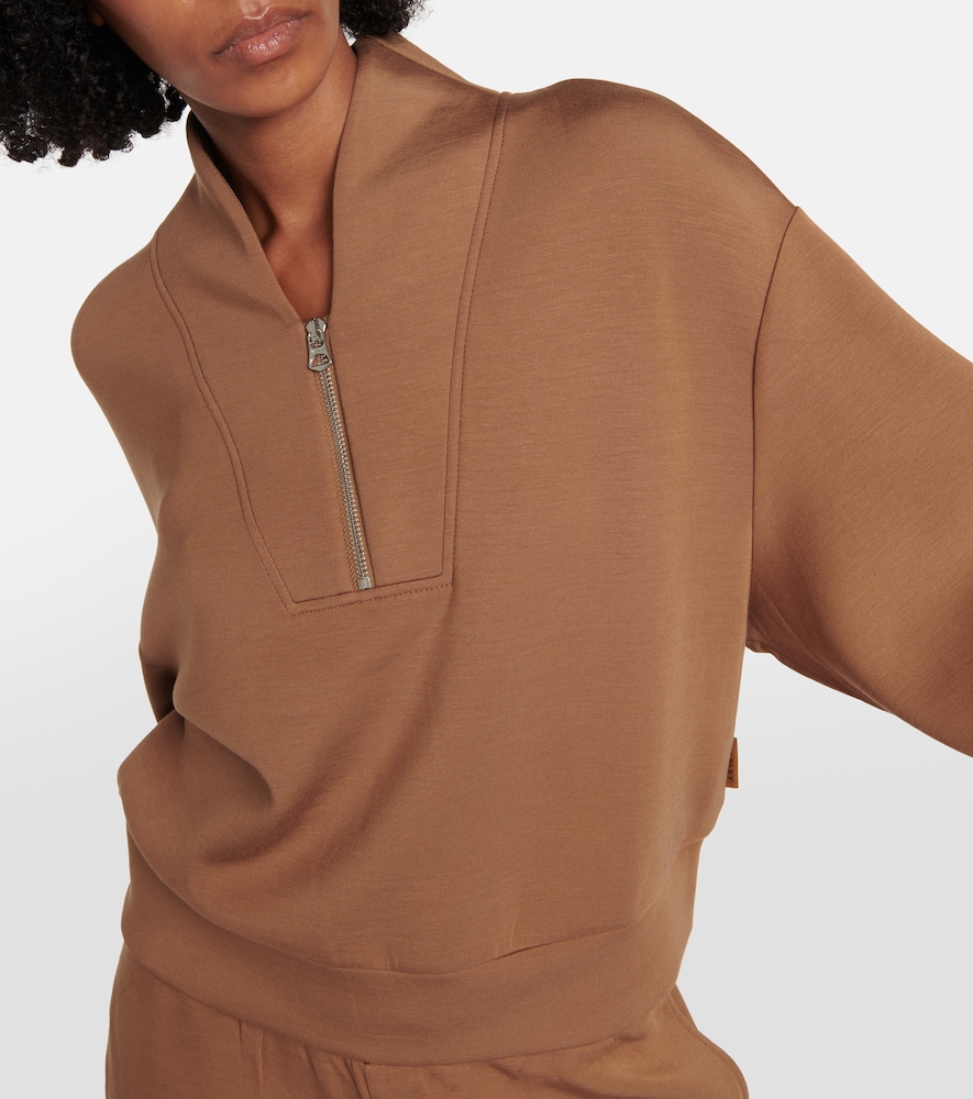 Davidson half-zip sweater