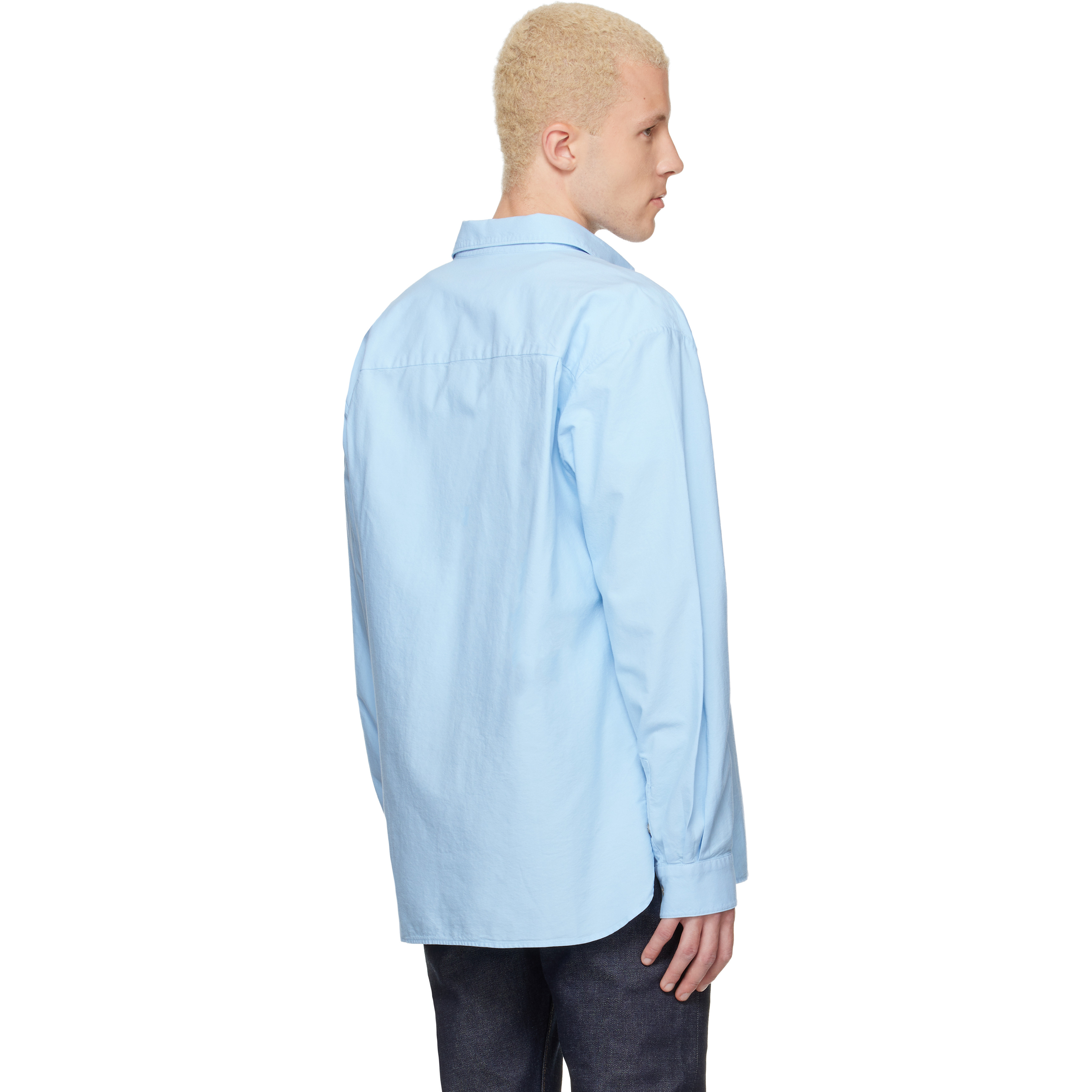 Blue Mateo Logo Shirt
