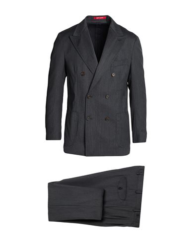 Man Suit Charcoal Size 40 Virgin Wool