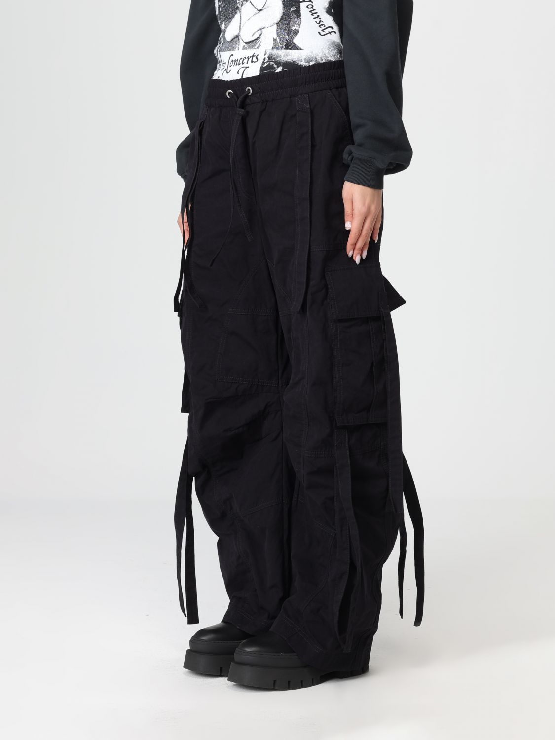 Pants Woman color Black