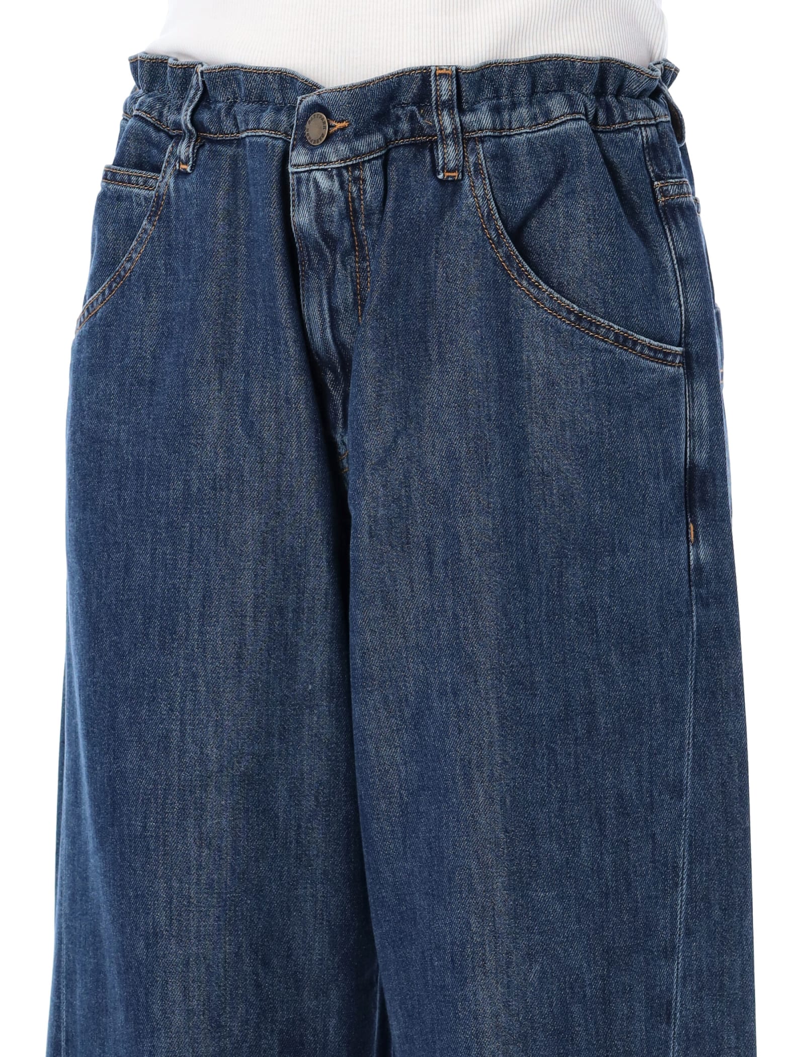 Iris Paper Bag Denim