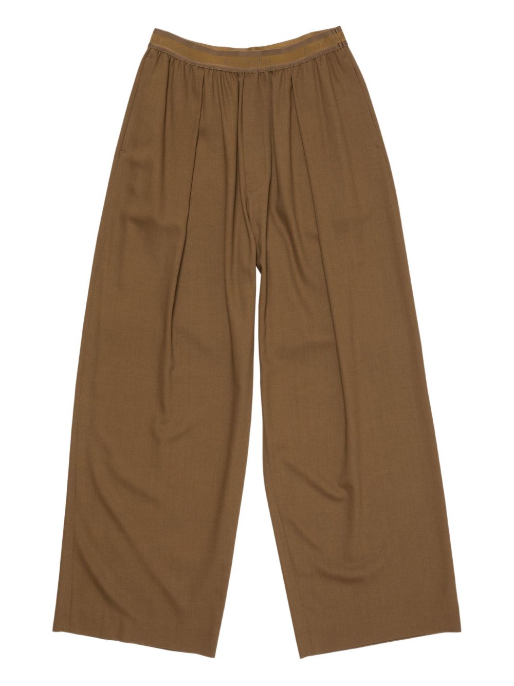 Logo-tape trousers - Grey