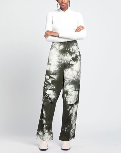 Woman Pants Military green