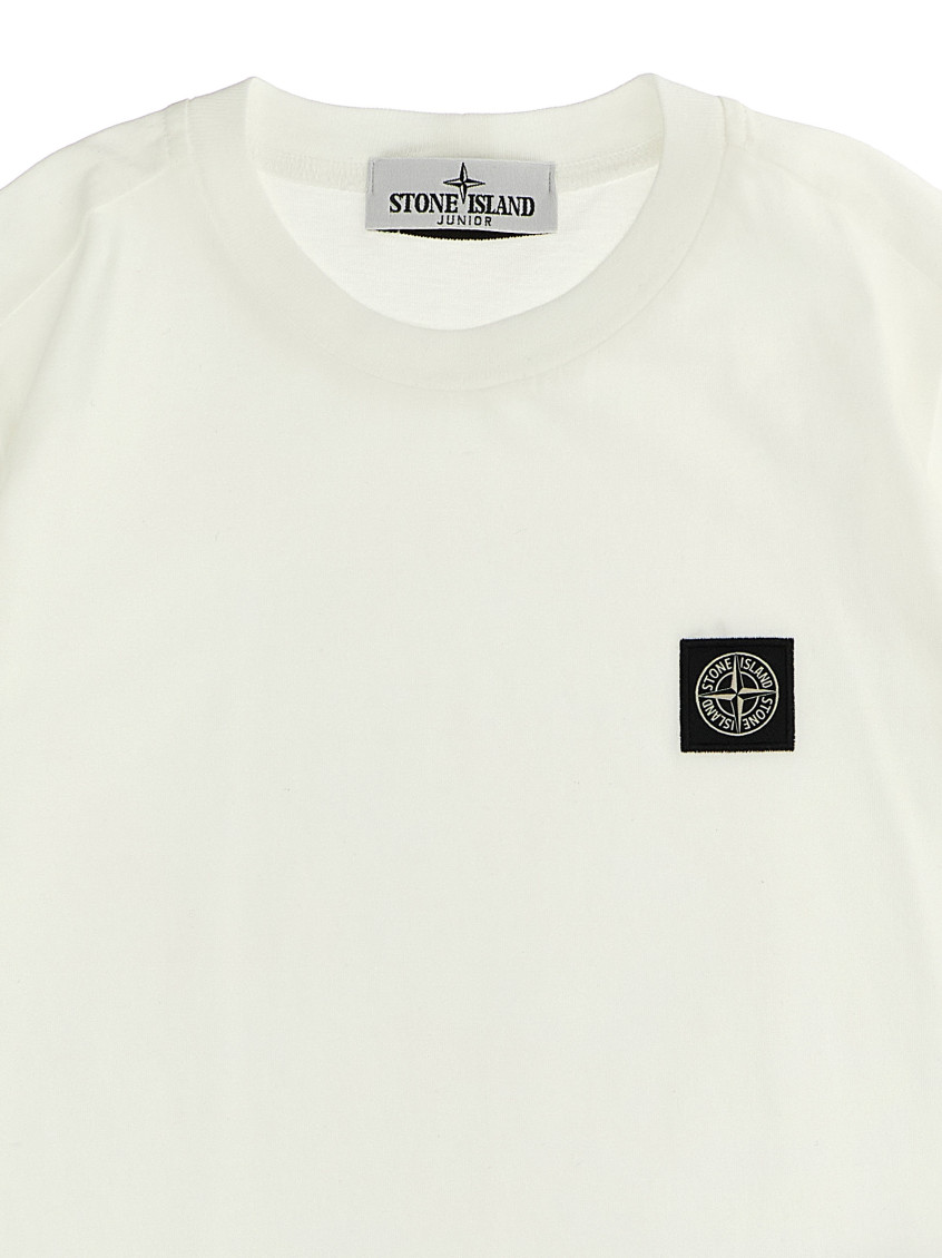 Boy White Logo T-Shirt