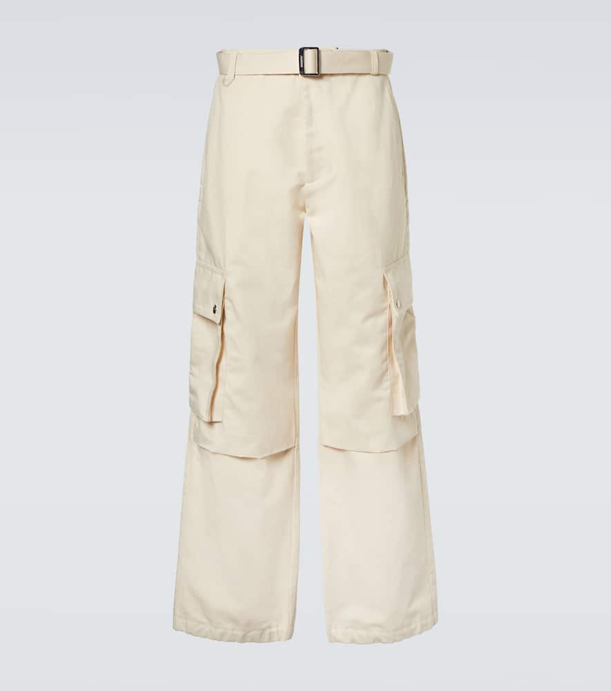 Le Cargo cotton and linen cargo pants
