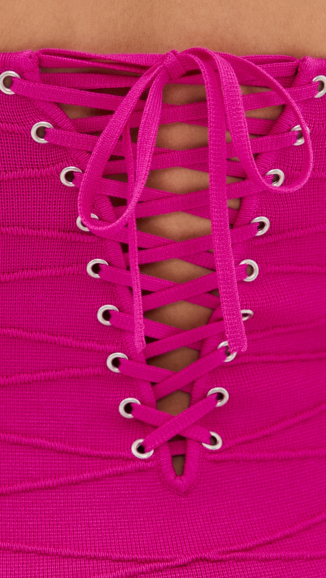 Bandage Dress Wild Pink