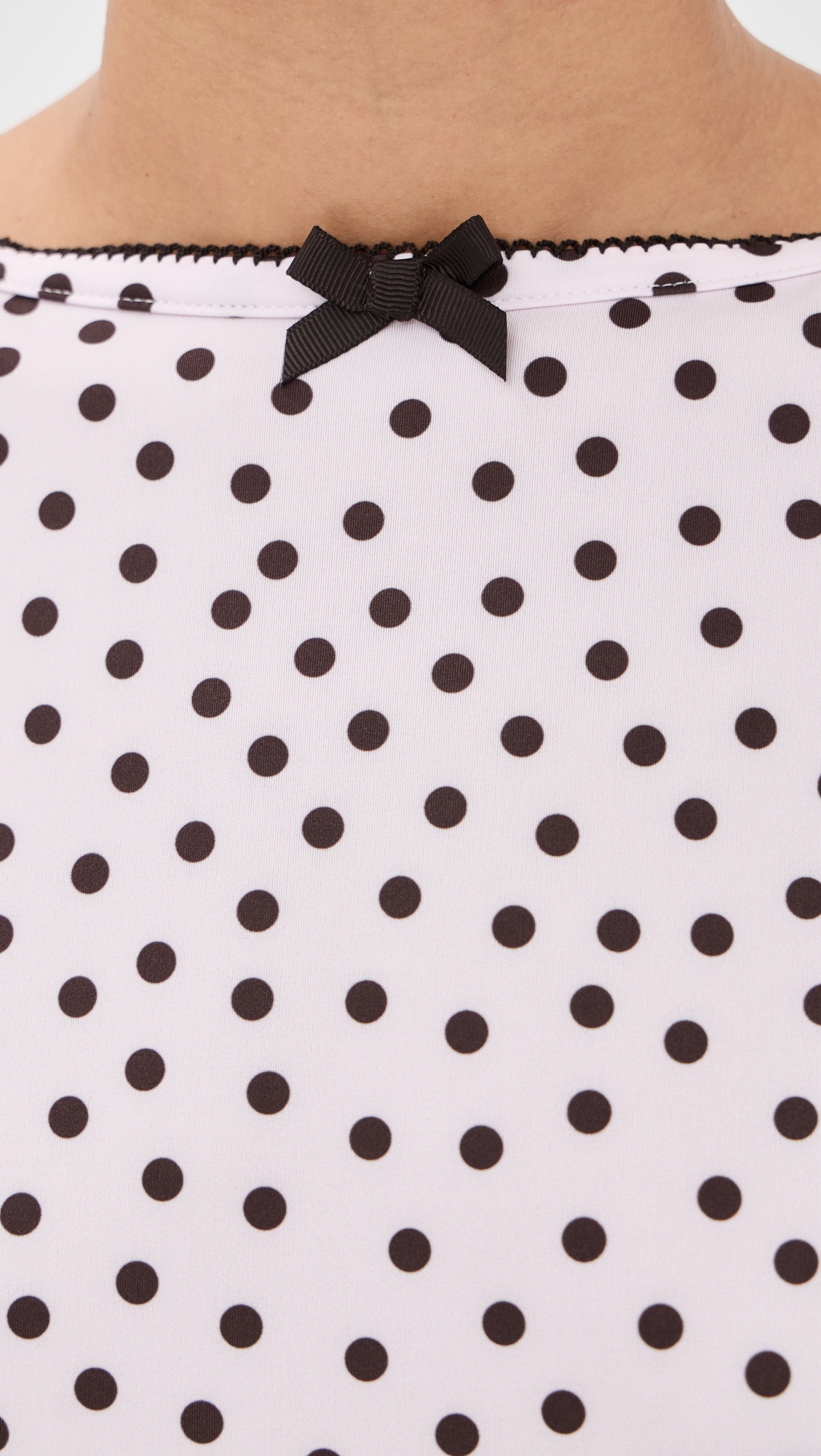 Alexa Top Pink/Brown Dots