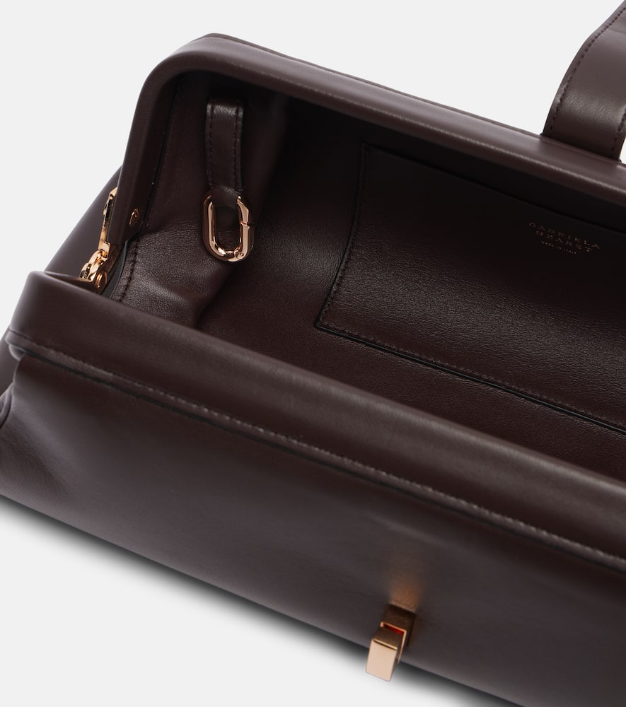 Small leather shoulder bag