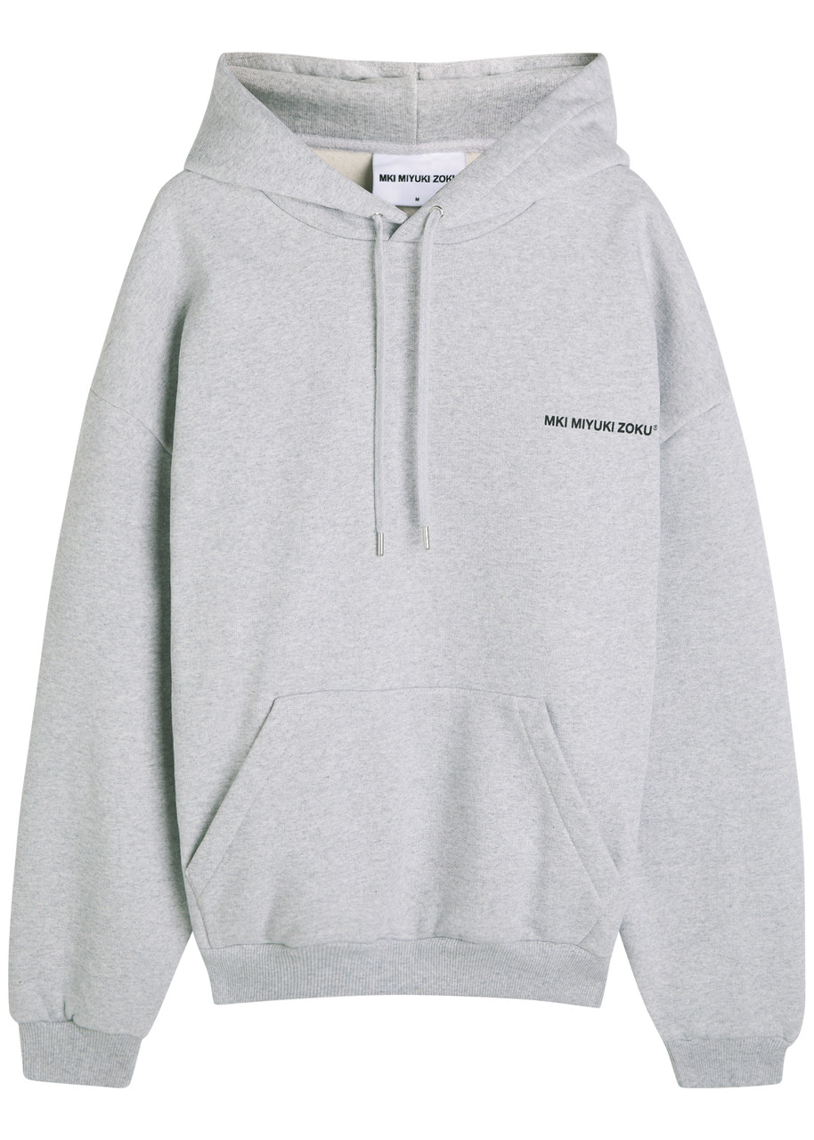 Uniform Hooded Cotton-blend Sweatshirt