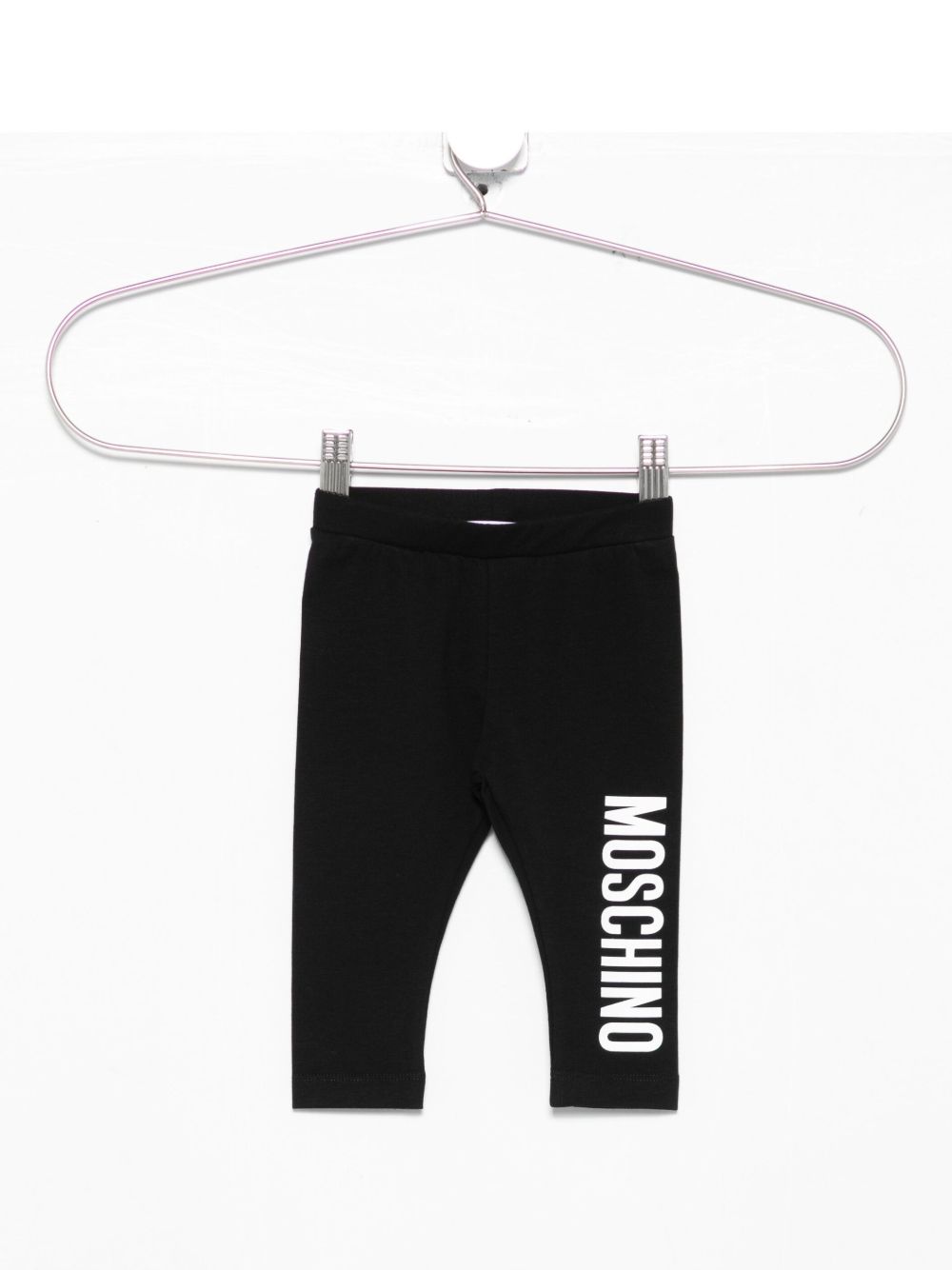 Logo-print leggings - Black