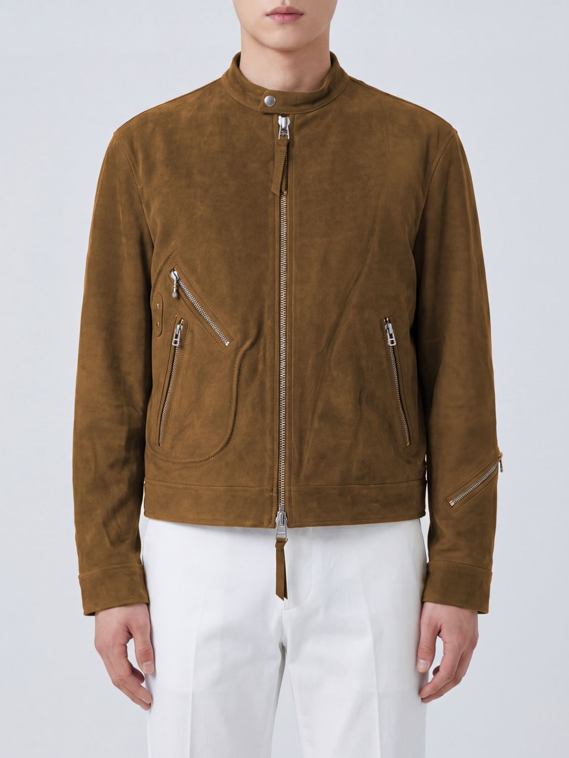 Jacket Men color Brown