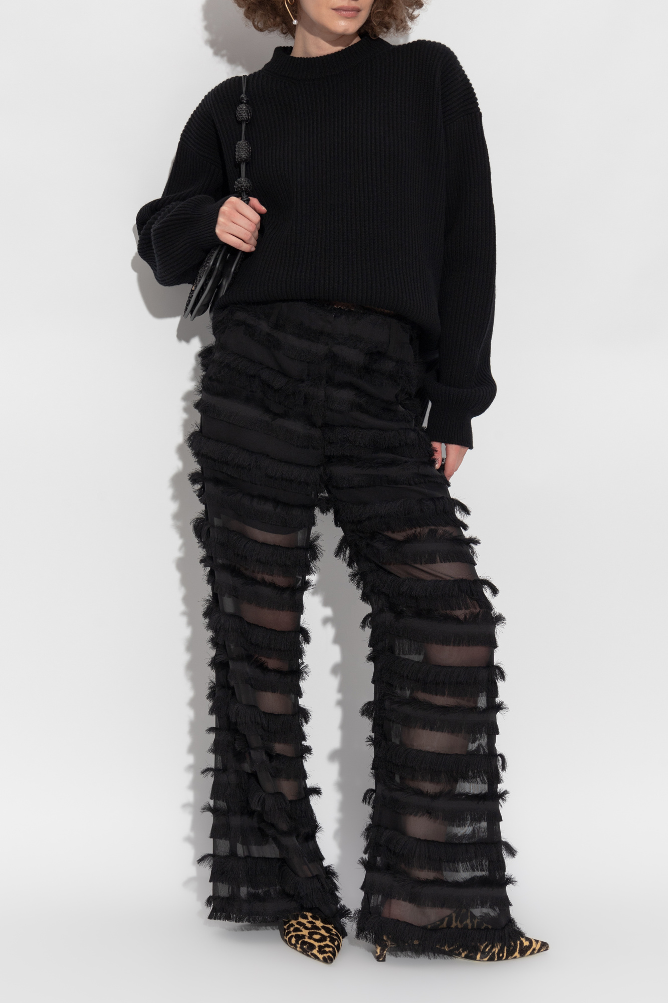 Wool Sweater, Women's, Black