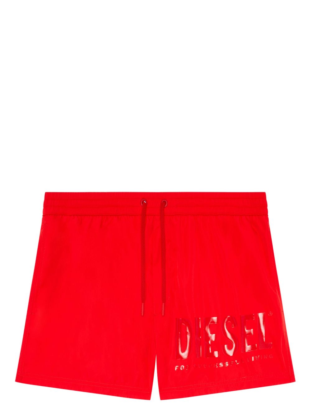 Boxer mare con logo in tono - Boxer da bagno - Uomo - Rosso