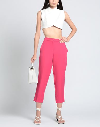 Woman Pants Magenta Size 8 PES