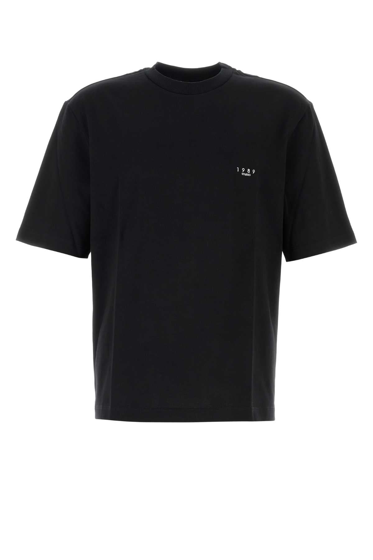 100% Cotton T-Shirt — Black