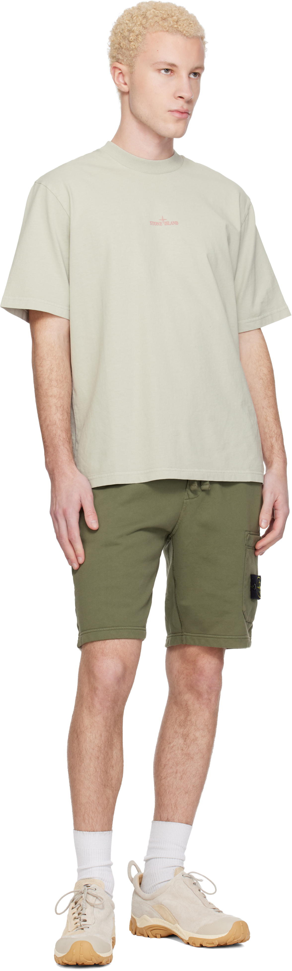 Khaki 6200011 Organic Cotton Fleece Shorts