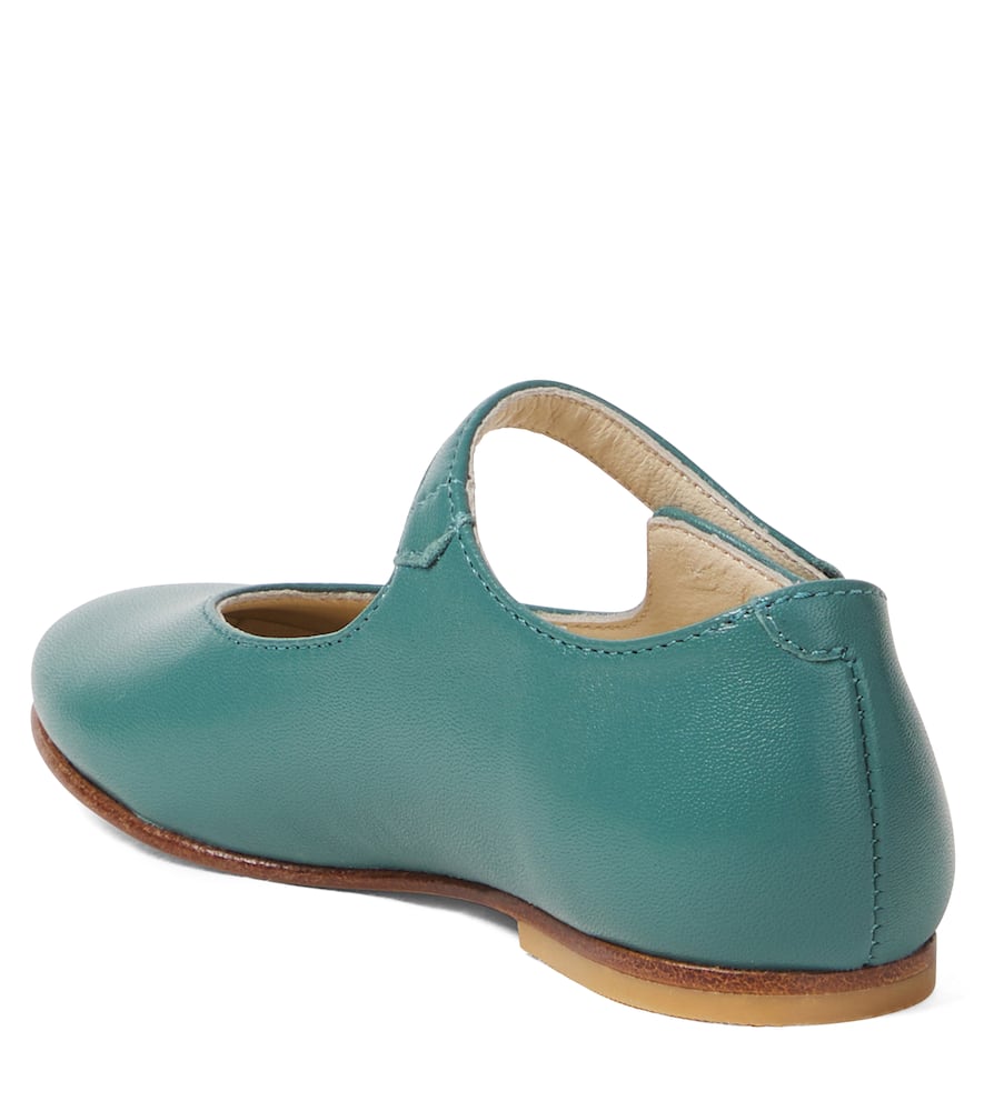 Ella leather Mary Jane flats