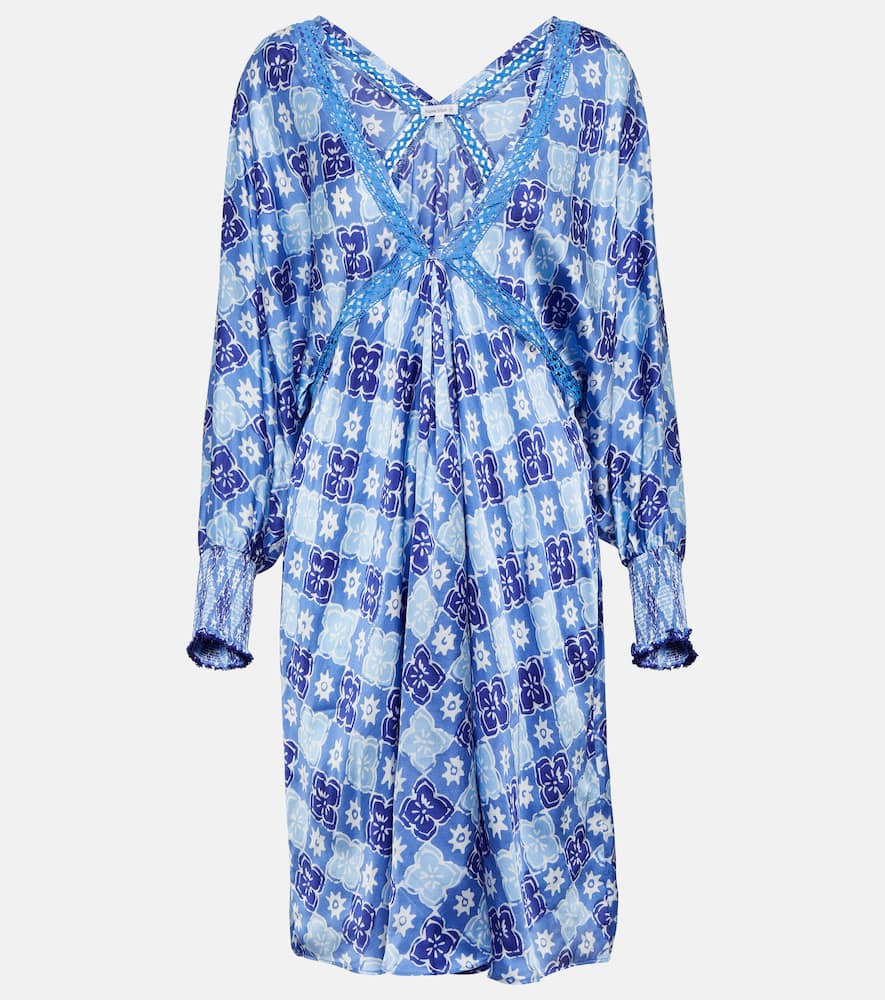 Allegra asymmetrical minidress