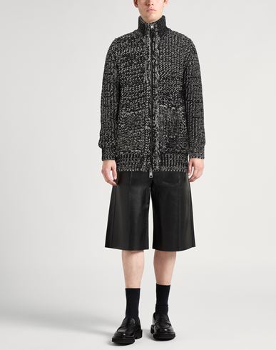 Man Cardigan Black Size 42 Wool, Alpaca wool, Nylon, Cashmere
